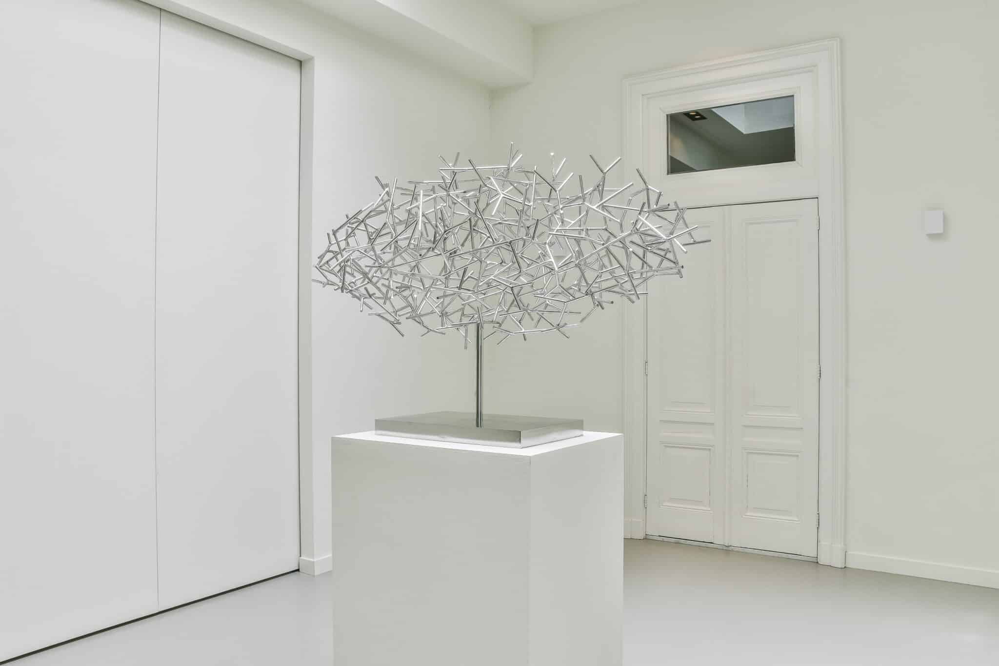 Indoor Sculpture Galvanized Steel By Annet Van Egmond